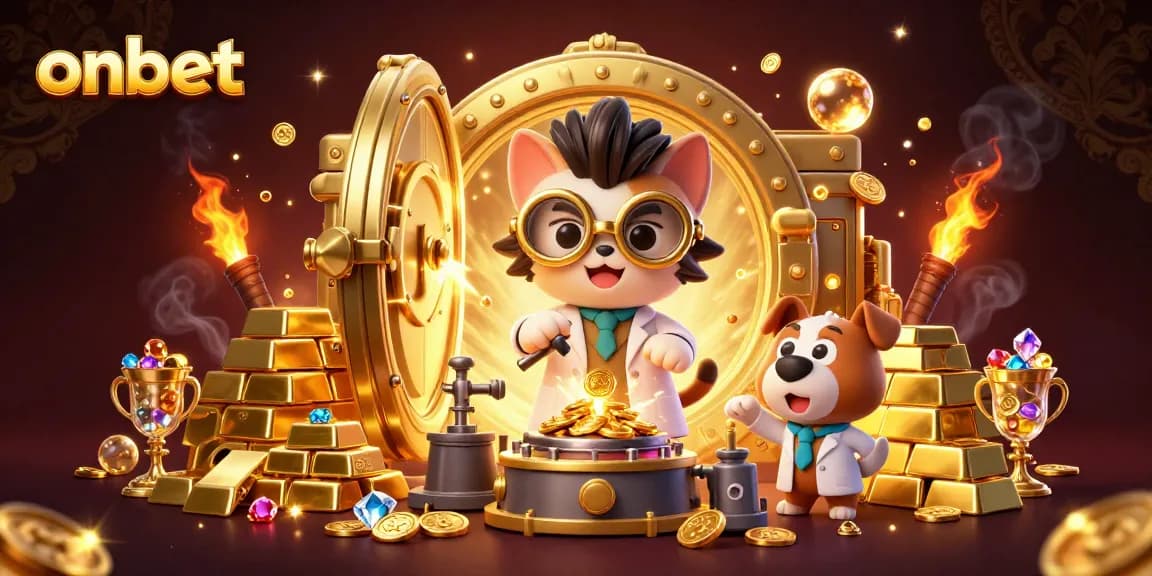 Experience winning strategies at Onbet, where gold bars and treasures await during exciting gameplay.