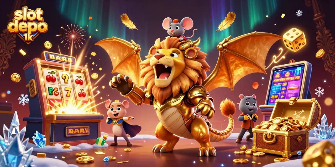 Slot depo 1k menawarkan pengalaman bermain dengan simbol keberuntungan dan jackpot berlimpah.