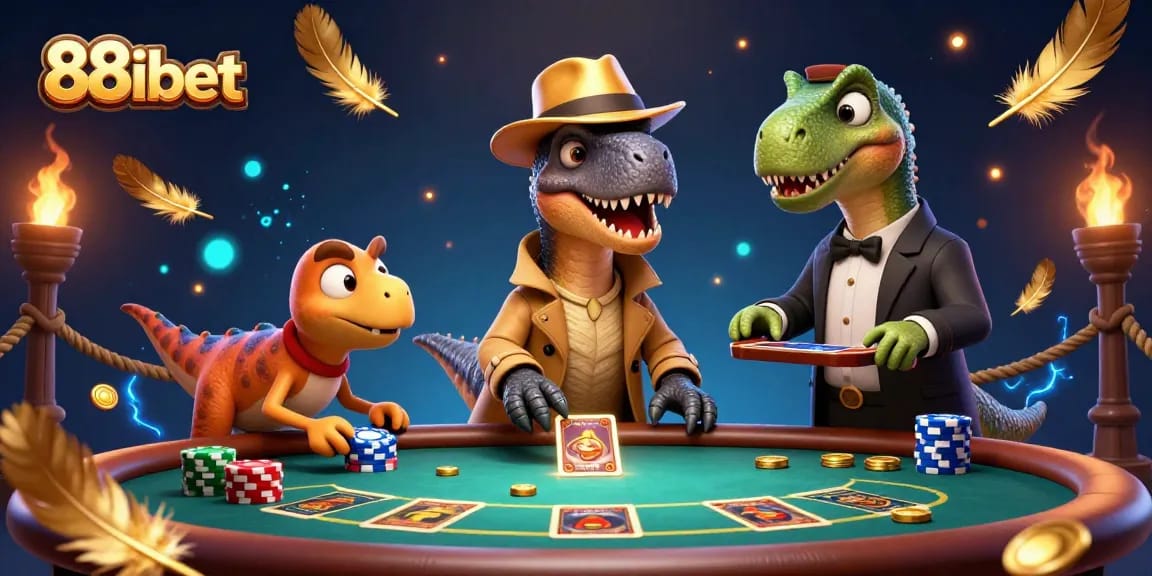 Experience the excitement of 88ibet with a casino adventurer in a thrilling blackjack scene.