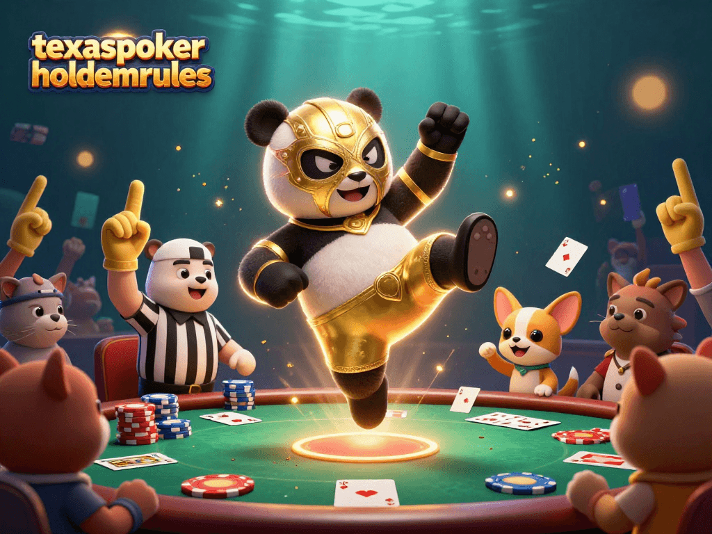 Experience texaspokerholdemrules with dynamic poker action featuring engaging 3D characters and gameplay.