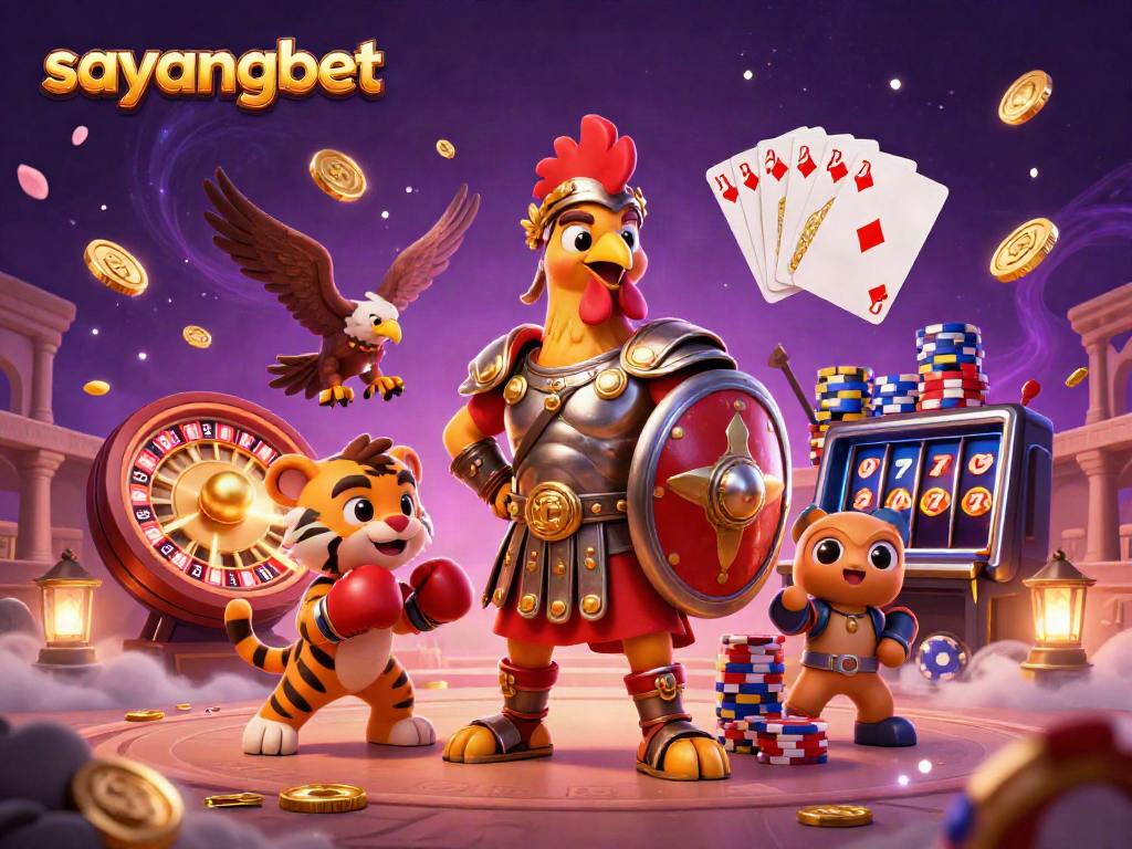 Experience thrilling gaming at sayangbet with dynamic casino elements and vivid 3D characters.