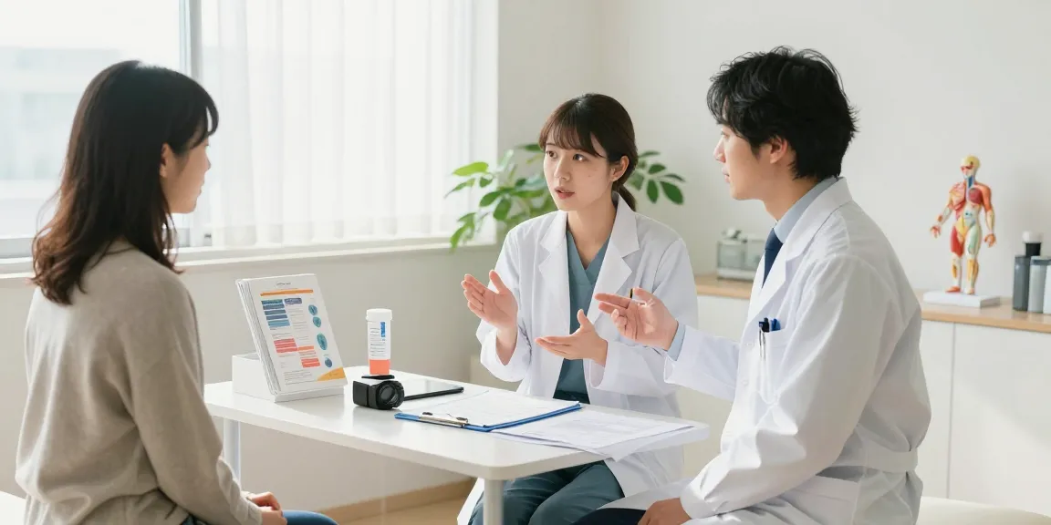 ブラビオンSの口コミについて話す医師と患者の温かなコンセプト