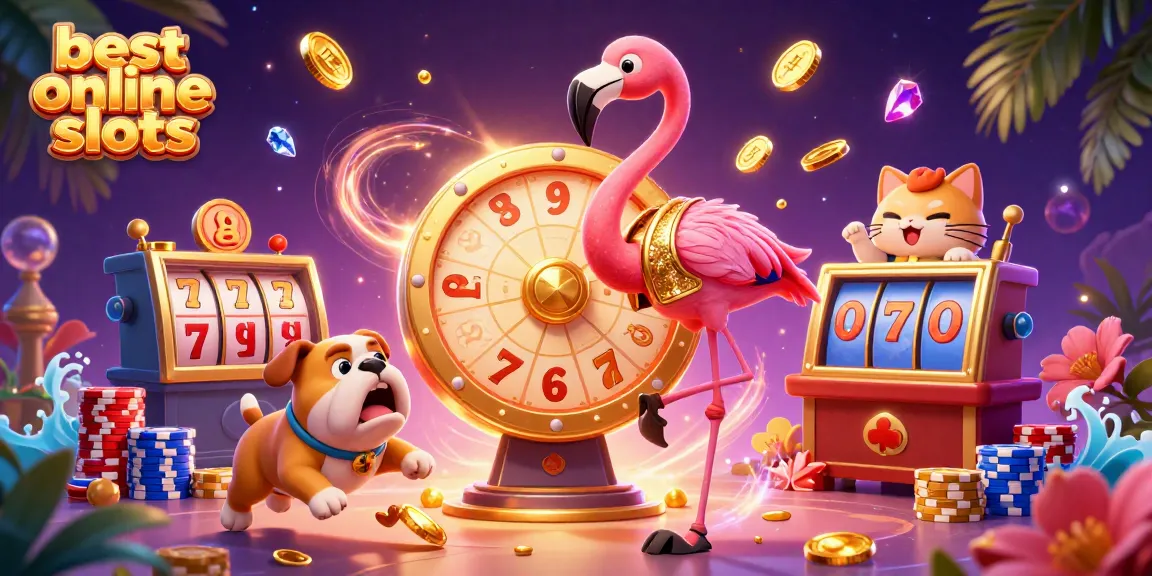 Immerse yourself in the best online slots gaming atmosphere with a dynamic scene of excitement and winnings.