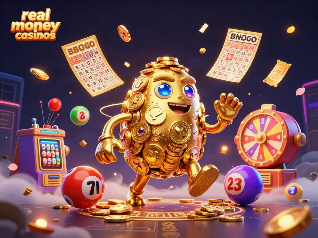 Experience engaging gameplay at real money casinos featuring lively 3D scenes with games and prizes.