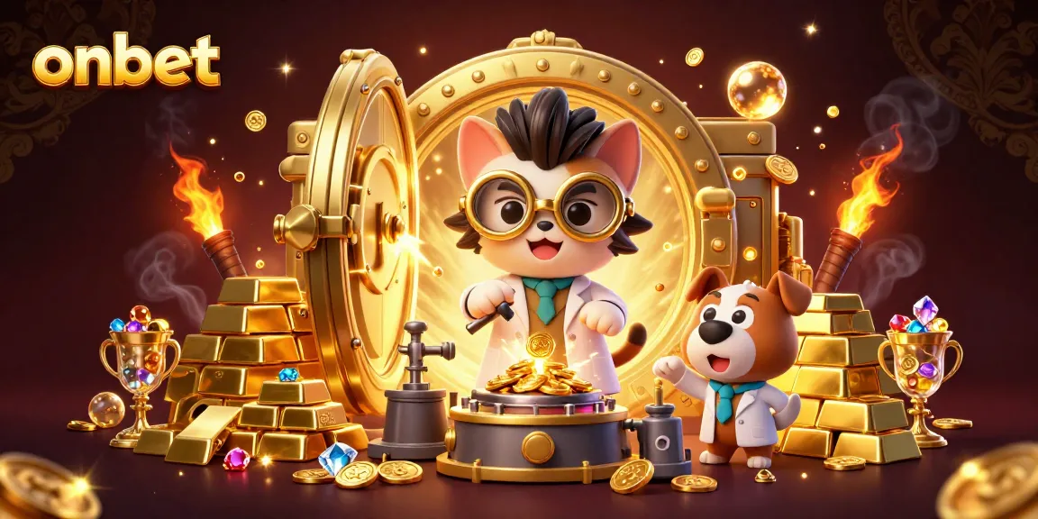 Experience winning strategies at Onbet, where gold bars and treasures await during exciting gameplay.
