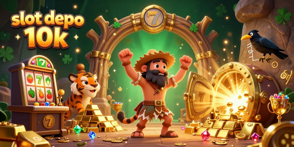 Menangkan jackpot di situs slot depo 10k dengan gemerlap kasino dan grafik menarik.