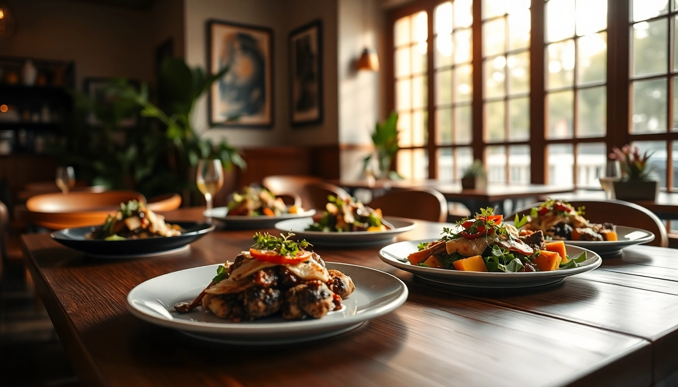 Experience gourmet dining at its finest with slot online-inspired dishes beautifully arranged.