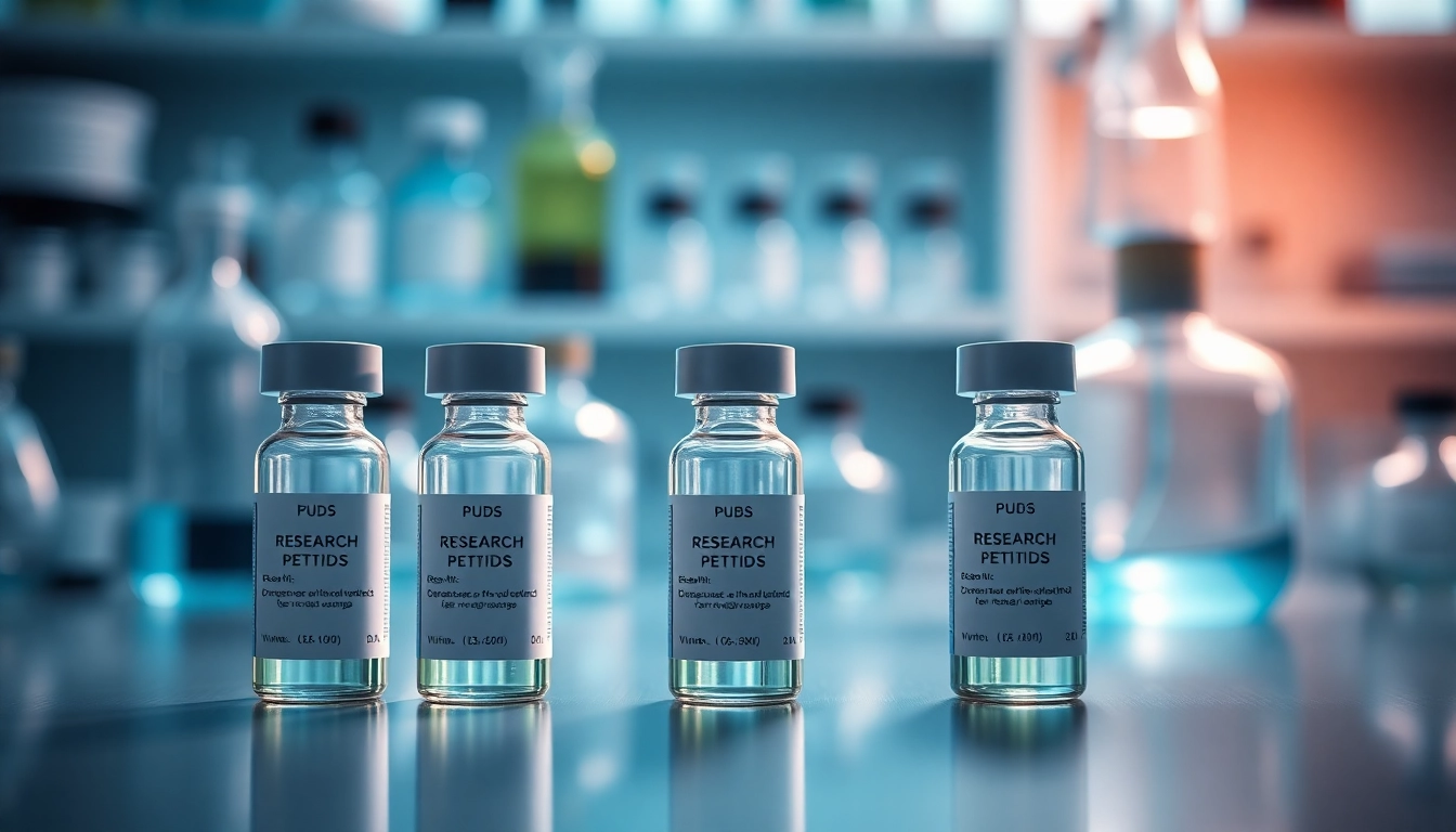 Read peptide shop reviews showcasing high-quality research peptides in laboratory settings.