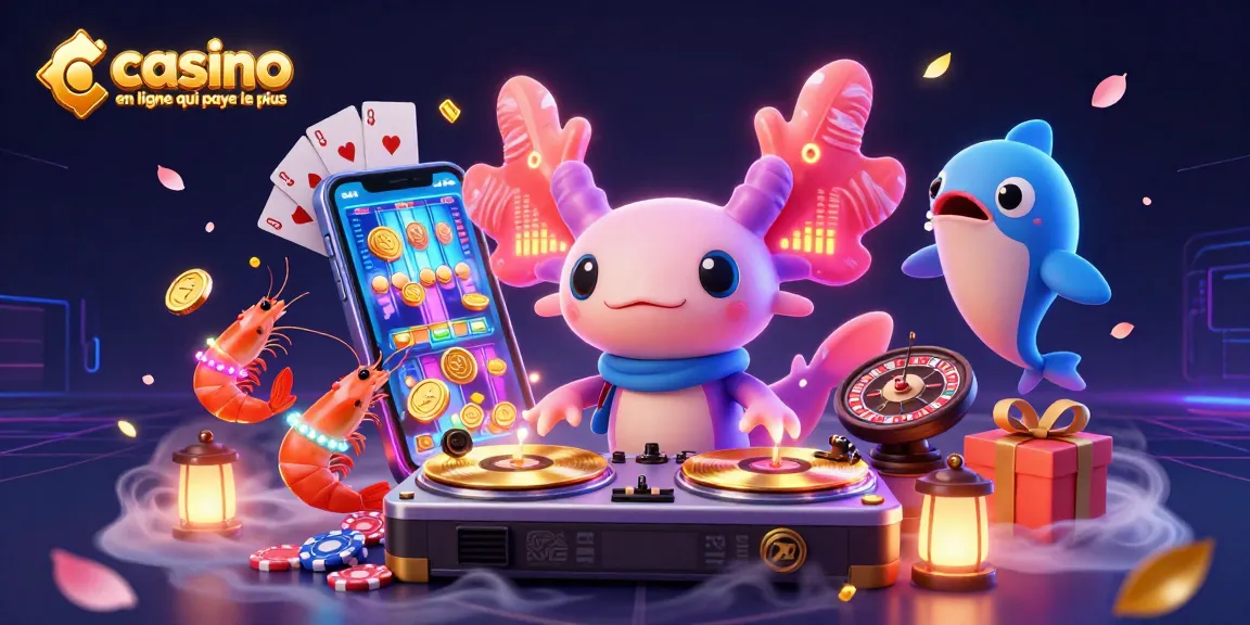 Découvrez les personnages du casino en ligne qui paye le plus, jouant autour d'un smartphone.