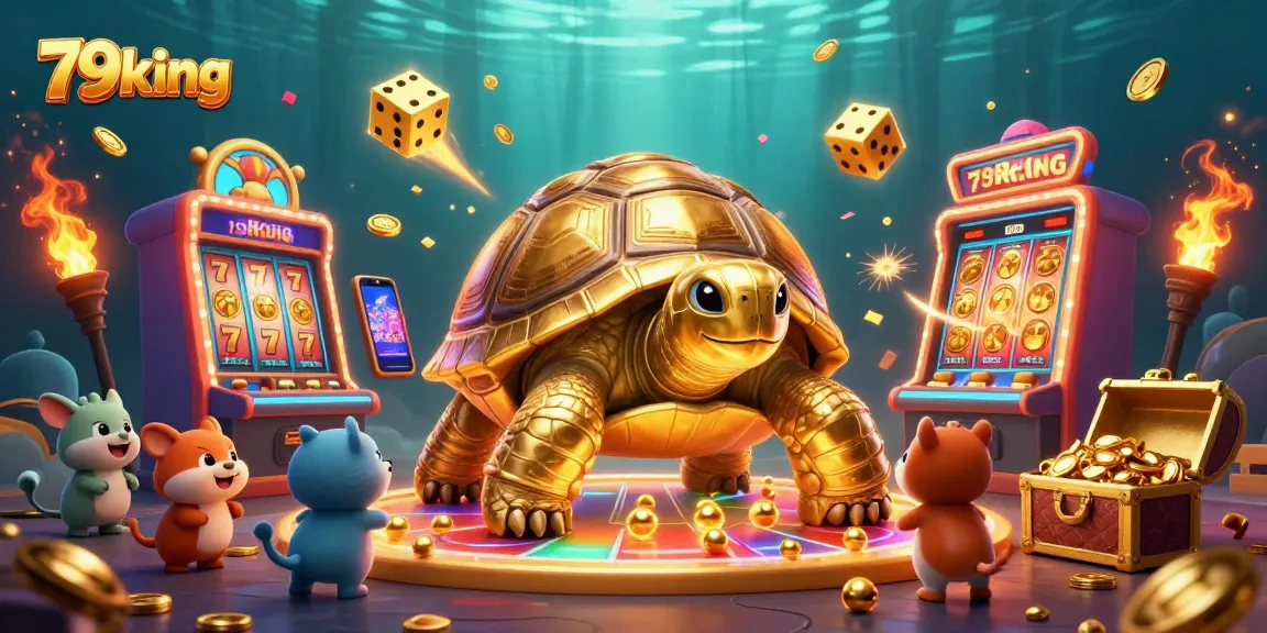Experience thrilling gameplay at 79king with a vibrant casino scene featuring exciting slot machines and colorful characters.