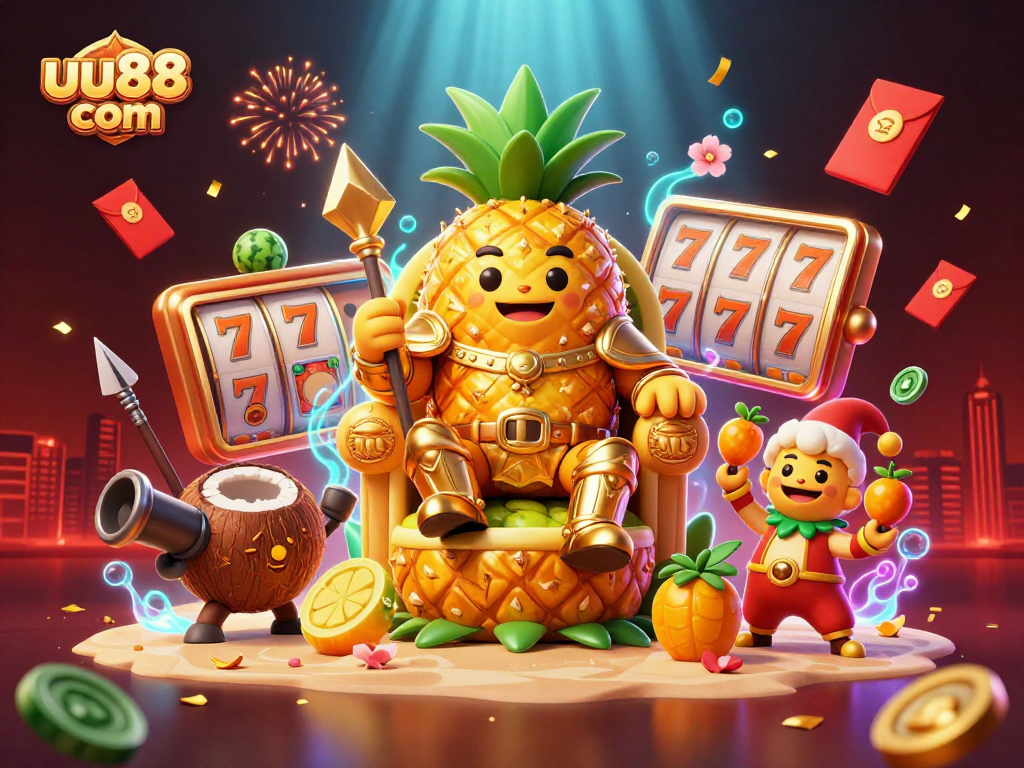 Experience exhilarating gaming with uu88 com's vibrant illustration of a colorful casino adventure.