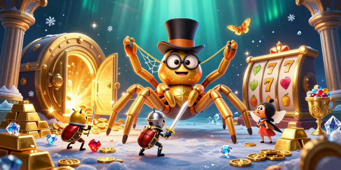 Spin & win at jokacasino casino with a thrilling scene featuring exclusive games and dazzling treasures.