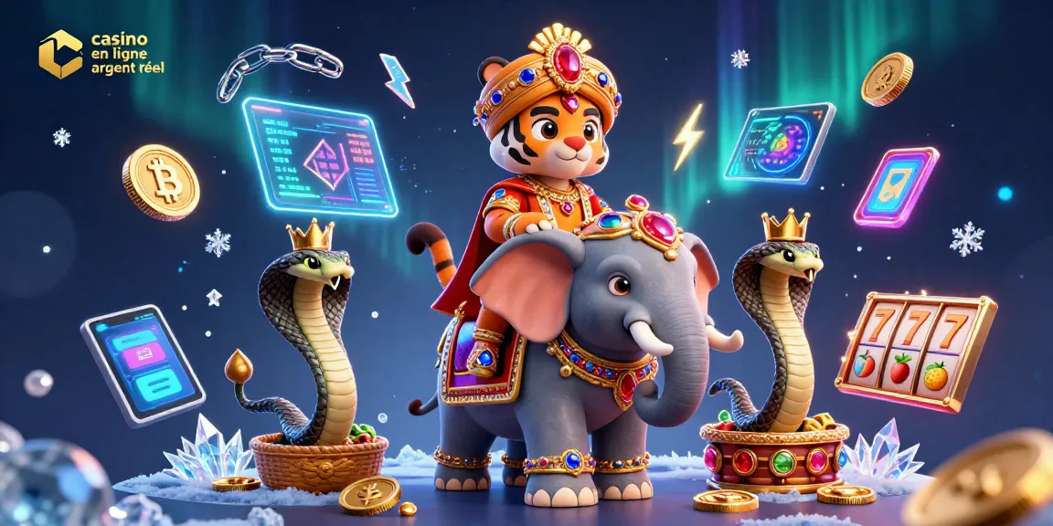 Gagnez avec le casino en ligne argent réel au sein d'une scène fantastique d'animation 3D.