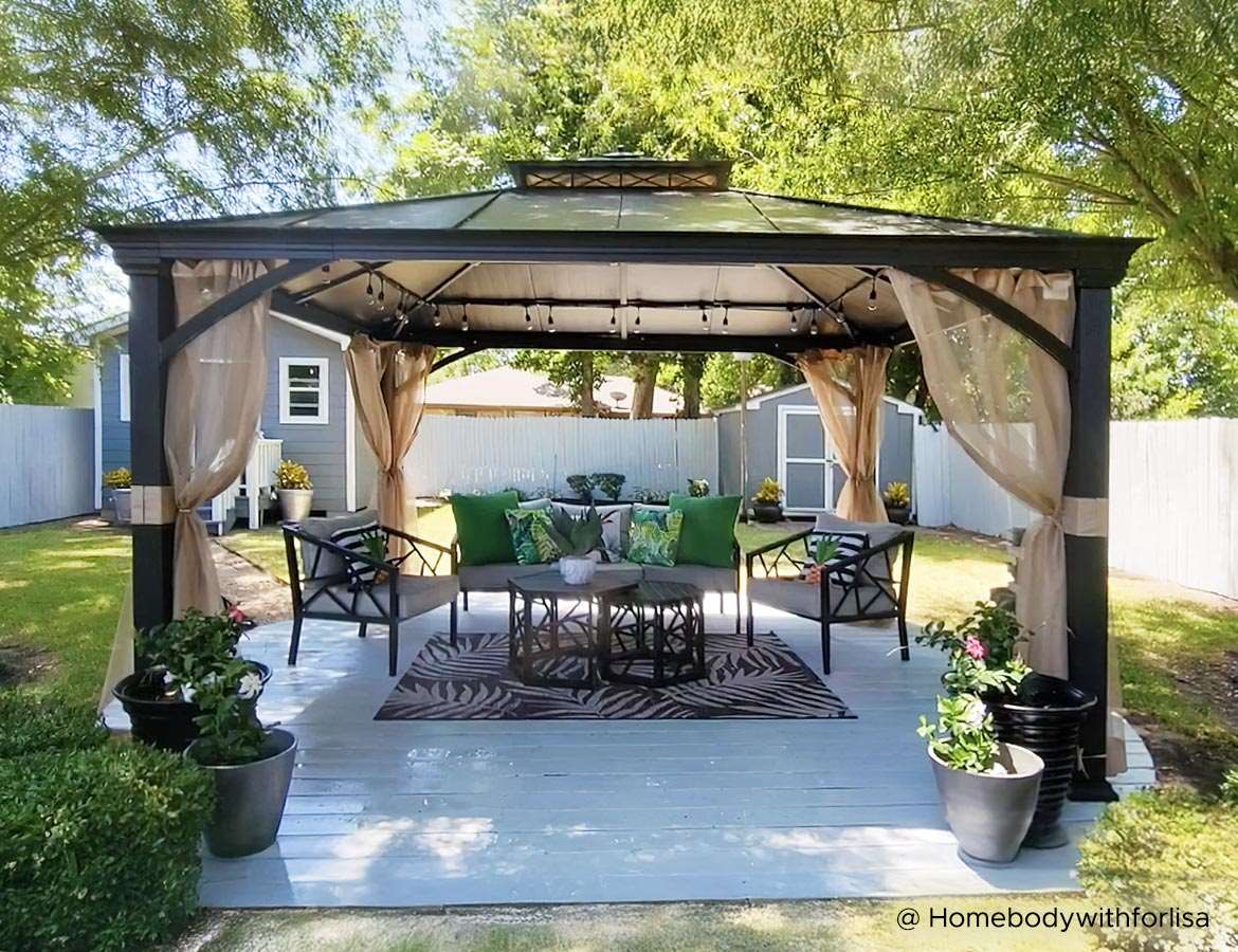 Creative Graphic Design for Gazebo Branding