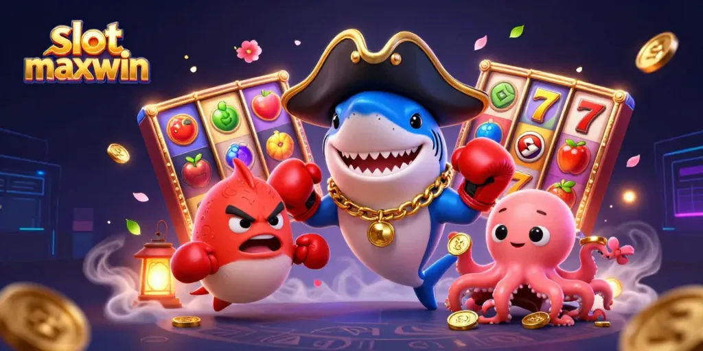 Engage with slot maxwin through thrilling cartoon adventure featuring colorful winning elements and characters.