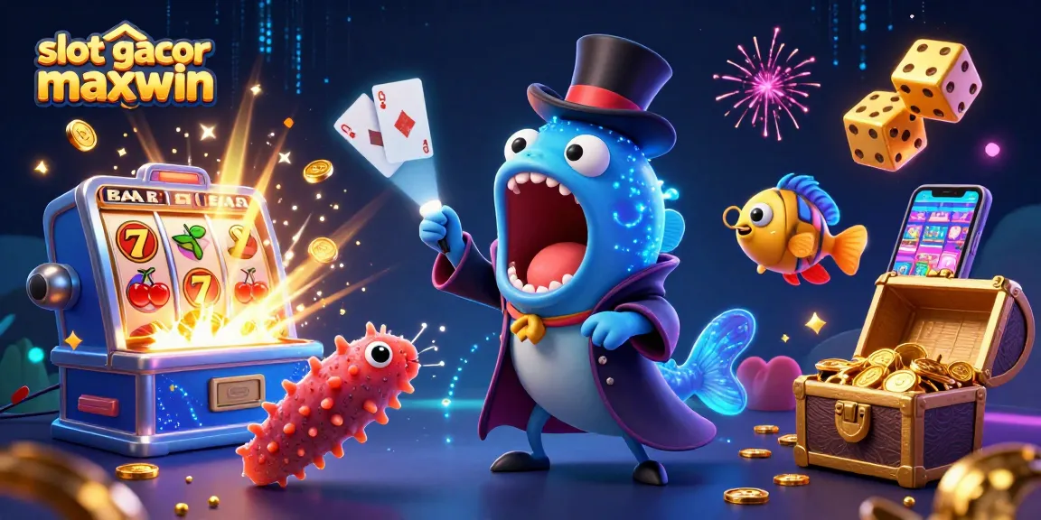 Experience the thrill of slot gacor maxwin with a captivating underwater magic show!