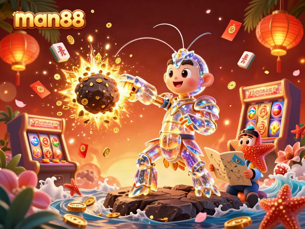 Experience the thrill of winning at man88 with vibrant gaming elements and captivating visuals.