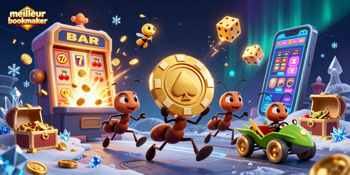 Pariez avec le meilleur bookmaker et gagnez gros avec cette illustration d'animaux de casino en plein vol.
