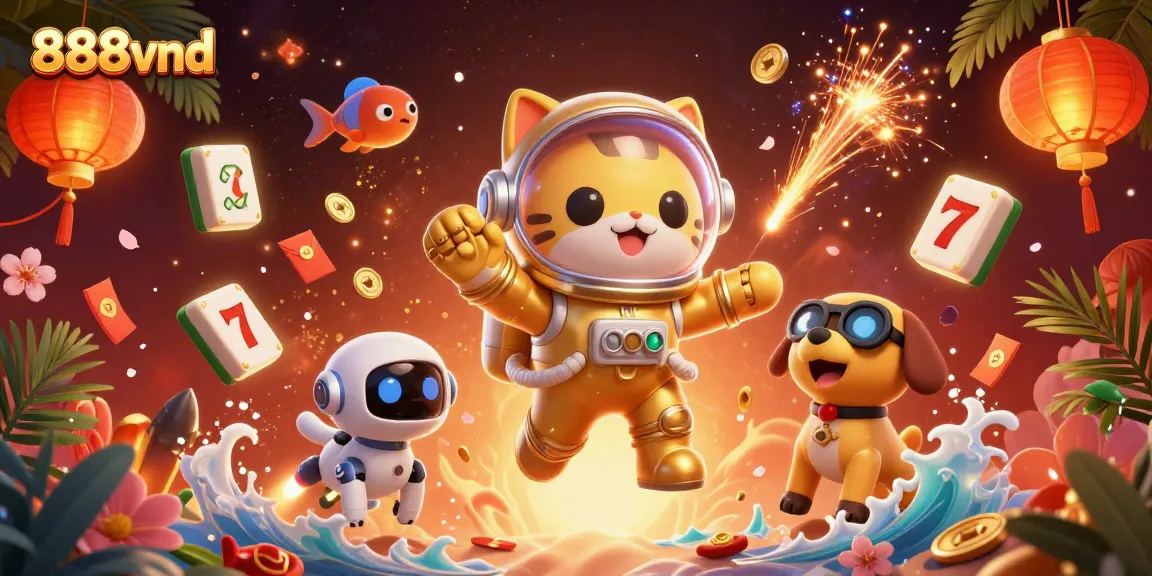 Experience thrilling gameplay at 888vnd with dynamic slots and vibrant casino elements.